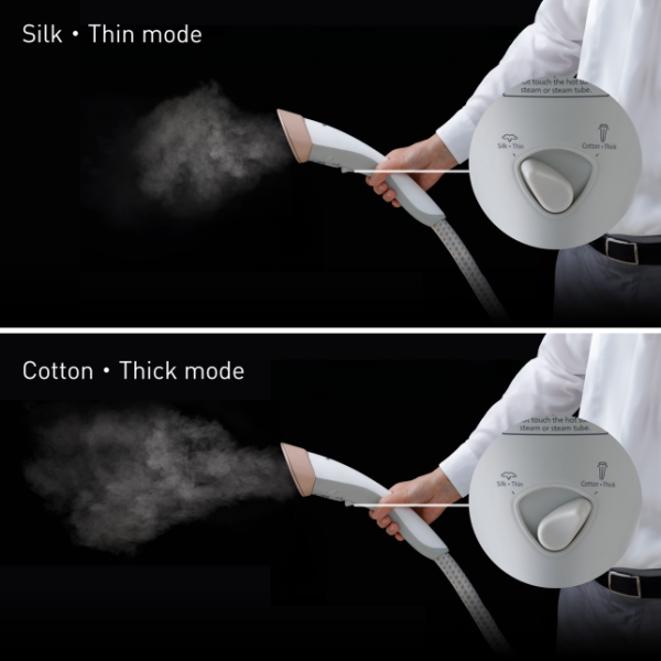 PANASONIC Garment Steamer NI-GSG060WSK | Wide Steam Head Quick Wrinkle Removal - Image 6