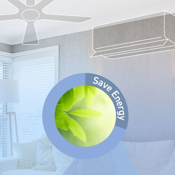 PANASONIC 56" Ceiling Fan with Remote Control F-M14SHVBKH | 4-Blade 5 Star Energy Efficient - Image 6