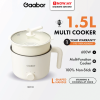 GAABOR 1.5L Food-Grade Steam Tray Multifunctional Cooker GR-N15A | Non Stick Coating 600W