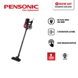 PENSONIC Power Stick Vacuum Cleaner PVC-1005H | 3 Layers Filtration