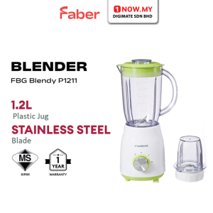 FABER 1.2L Blender FBG BLENDY P1211 | 2 Speed | Safety Lock