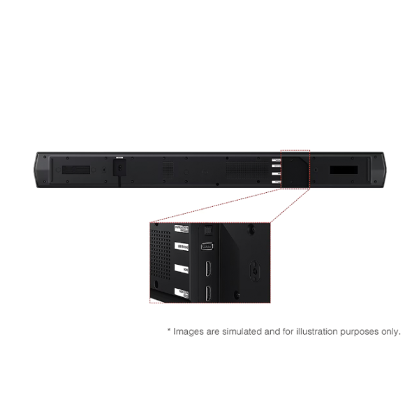 SAMSUNG 5.1ch B-Series Soundbar Subwoofer HW-B750F | Adaptive Dolby Audio - Image 3