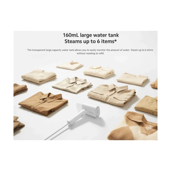 XIAOMI Handheld Garment Steamer MJGTJ02LF (BHR8271UK) | Foldable Compact Fast Preheating - Image 8