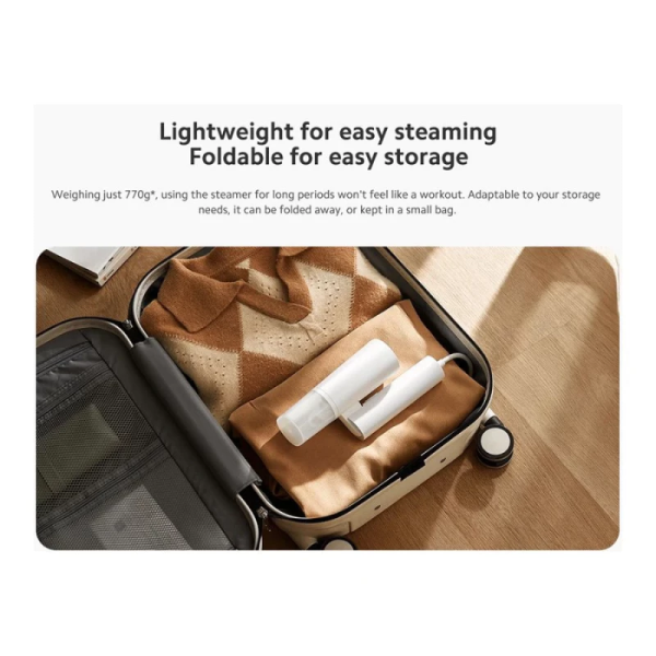 XIAOMI Handheld Garment Steamer MJGTJ02LF (BHR8271UK) | Foldable Compact Fast Preheating - Image 2