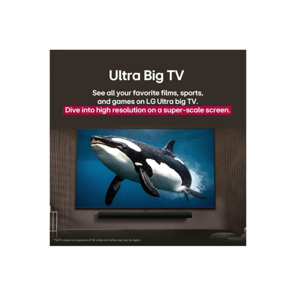 LG 50" UA84 4K UHD AI TV 50UA8450PSA | Smart HDR10 Pro - Image 7