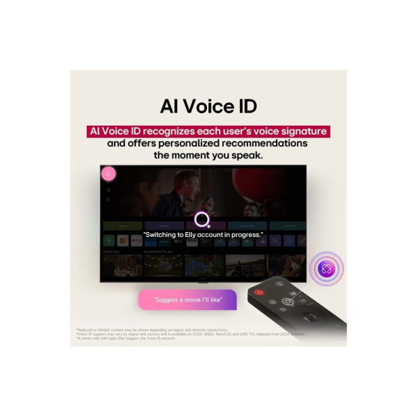 LG 65" UA84 4K UHD AI TV 65UA8450PSA | Smart HDR10 Pro - Image 8