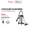 FABER 30L Wet Dry Vacuum Cleaner FVC-WD POWERVAC 830
