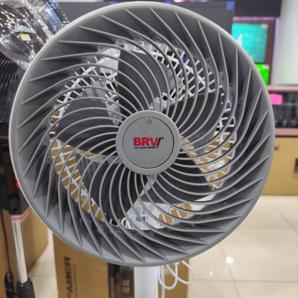 BRV 9" Turbo Stand Fan BSF-B39SR | Strong Wind Fine Grip - Image 3