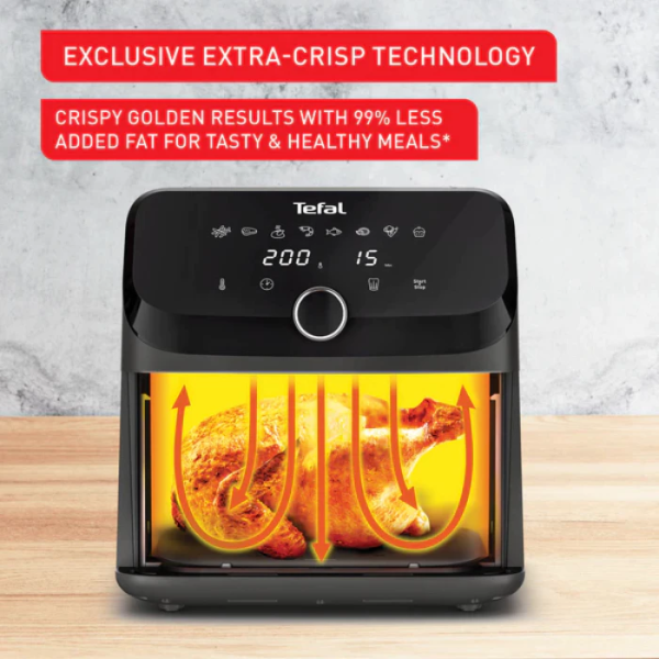 TEFAL 7.5L Easy Fry Mega Air Fryer EY855D40 - Image 5