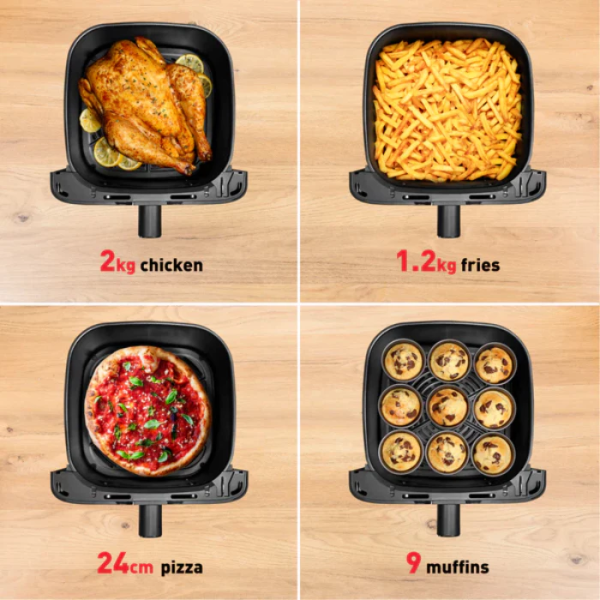 TEFAL 7.5L Easy Fry Mega Air Fryer EY855D40 - Image 6