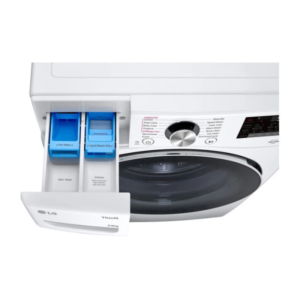 LG 24kg Inverter Front Load Washer F2724SVRW | AI Direct Drive TurboWash - Image 5