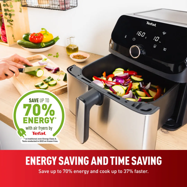 TEFAL 7.5L Easy Fry Mega Air Fryer EY855D40 - Image 7