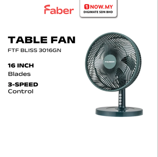 FABER 16" Table Fan FTF BLISS 3016GN