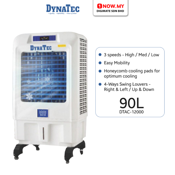 DYNATEC 90L Air Cooler Large Capacity DTAC-12000