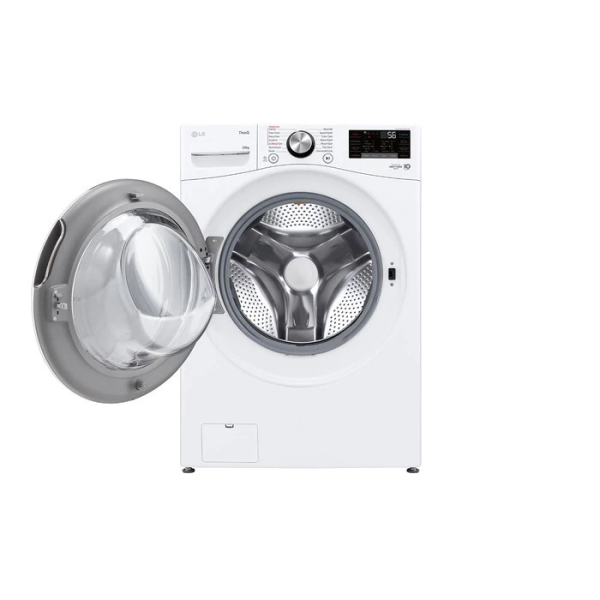 LG 24kg Inverter Front Load Washer F2724SVRW | AI Direct Drive TurboWash - Image 4