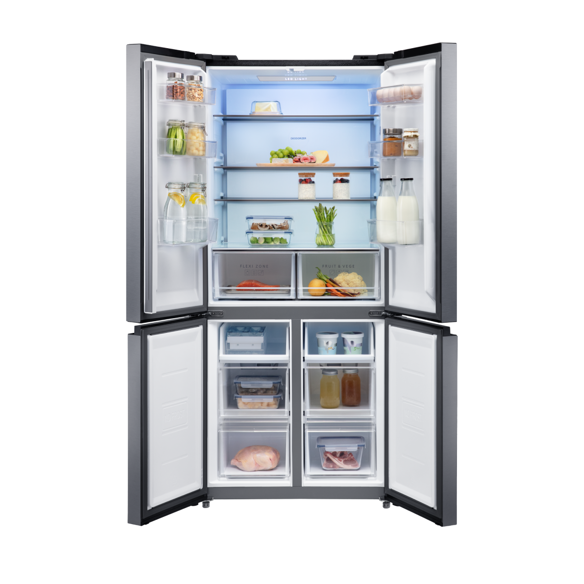 PANASONIC 515L Inverter NR-XC561 Multi-Door Refrigerator NR