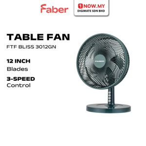 FABER 12" Table Fan FTF BLISS 3012GN