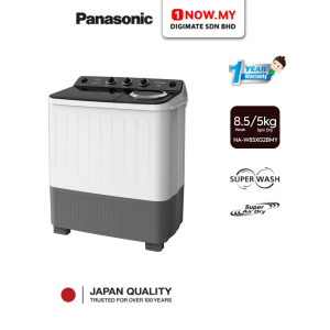 PANASONIC 8.5/5kg Semi Auto Twin Tub Washer NA-W85XG2BMY