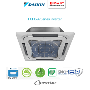 DAIKIN 2HP - 5HP FCFC Series Inverter Ceiling Cassette | Smart Control Advanced Cooling