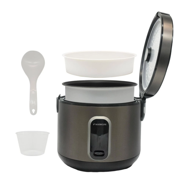 FABER 1L Rice Cooker FRC-7010 | 5 Star Energy Efficient Non Stick Keep Warm - Image 2