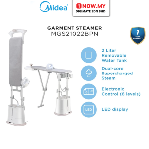 MIDEA Garment Steamer With Ironing Board MGS21022BPN