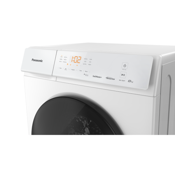 PANASONIC 8kg Inverter Front Load Washer NA-16JF1WMY | Hygiene Care 4 Star Energy Efficient - Image 6