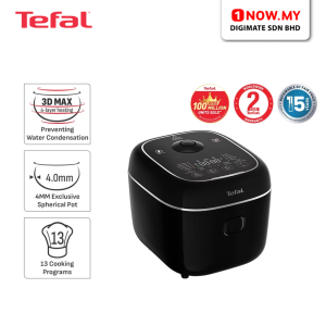 TEFAL 1.8L Rice Cooker Delirice Max Fuzzy Logic RK7778