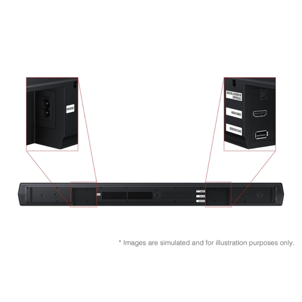 SAMSUNG 2.1ch B-Series Soundbar Subwoofer HW-B450F - Image 4