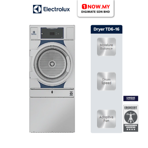ELECTROLUX 16kg Professional Tumble Dryer TD6-16 (Pre Order)