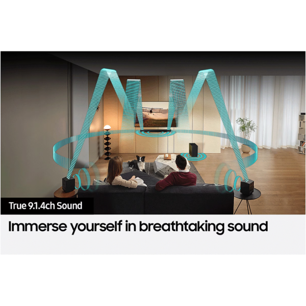 SAMSUNG 9.1.4ch Q-series Soundbar Subwoofer & Rear Speaker HW-Q930F - Image 6