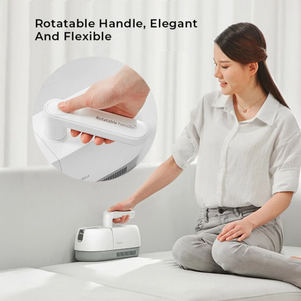 MIDEA 110W Anti-Dust Mites Vacuum Cleaner MVC-B5D | Cordless Powerful Suction - Image 3