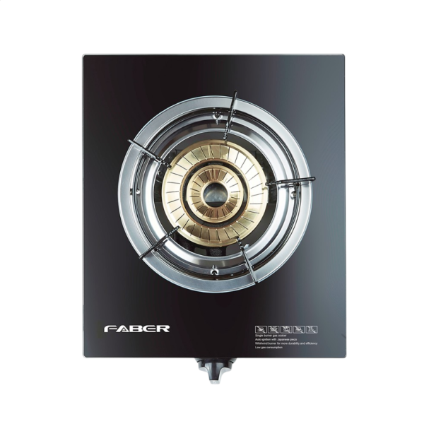 FABER 1 Burner Glass Gas Cooker FC GLAZZO G1813 - Image 2