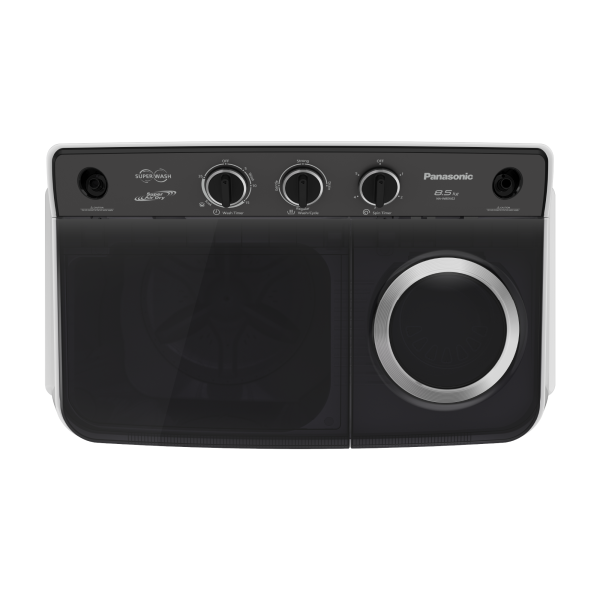 PANASONIC 8.5/5kg Semi Auto Twin Tub Washer NA-W85XG2BMY - Image 3