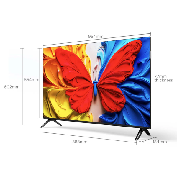 TCL 43” S5K FHD QLED Google TV 43S5K | HDR 10 Dolby Audio - Image 4