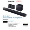 SAMSUNG 11.1.4ch Q-series Soundbar Subwoofer & Rear Speaker HW-Q990F