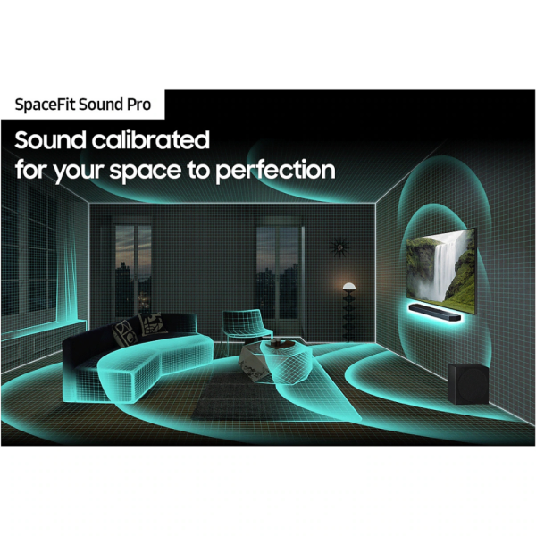 SAMSUNG 9.1.4ch Q-series Soundbar Subwoofer & Rear Speaker HW-Q930F - Image 7