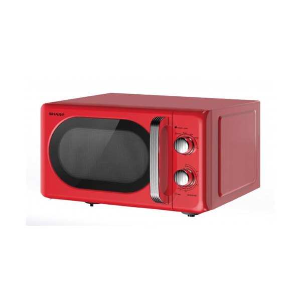 SHARP 20L Microwave Oven Peko R220EFRDMA (Red) | 3 Star Energy Efficient - Image 2