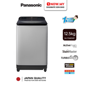 PANASONIC 12.5kg Non Inverter Top Load Washer NA-F12AR1HRT | 4 Star Energy Efficient