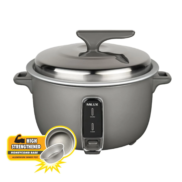 MILUX 8L Commercial Rice Cooker MRC-5280 | Serve Up to 45 Person - Image 2
