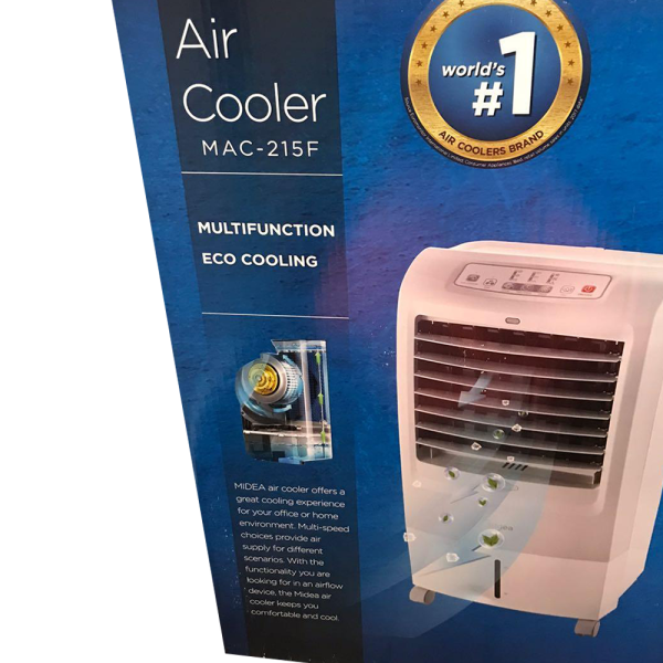MIDEA 15L Air Cooler MAC-215F | Energy Efficient Ionizer Portable Cooling - Image 4