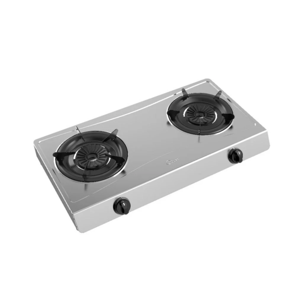 MIDEA 2 Burners Gas Stove MGS-T2133S | 3.3kW Portable Stainless Steel - Image 5