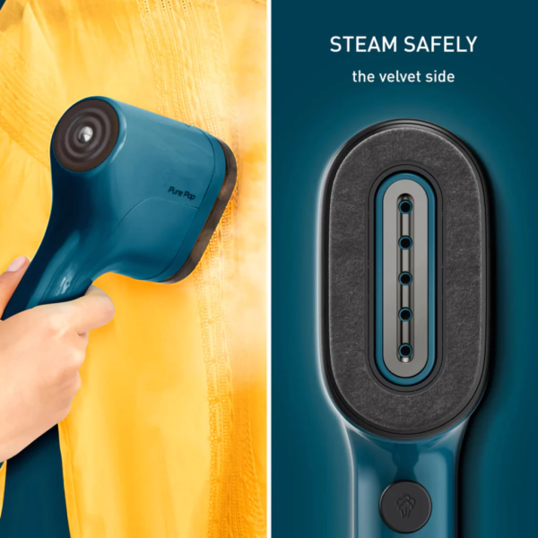 TEFAL Pure Pop Handheld Garment Steamer DT2020 (Alpine Blue) | Stylish On The Go - Image 6