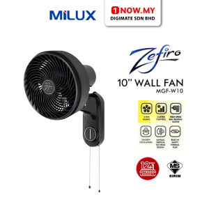 MILUX 10" Wall Fan MGF-W10