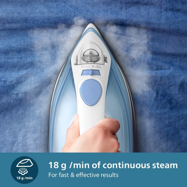 PHILIPS Steam Iron 1000 Series DST1010/20 | Non Stick Soleplate - Image 3