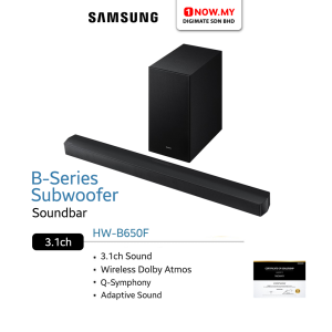 SAMSUNG 3.1ch B-series Soundbar Subwoofer HW-B650F
