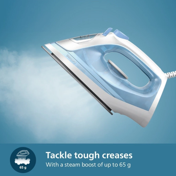 PHILIPS Steam Iron 1000 Series DST1010/20 | Non Stick Soleplate - Image 2