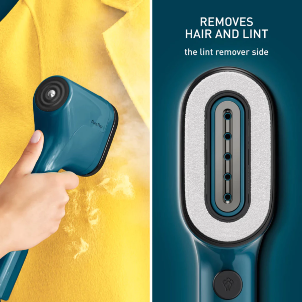 TEFAL Pure Pop Handheld Garment Steamer DT2020 (Alpine Blue) | Stylish On The Go - Image 5