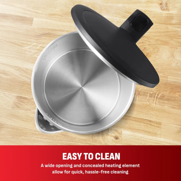 TEFAL 1.5L Thermo Protect Kettle Black KO1408Y2 | Safe Touch - Image 5