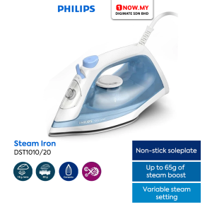 PHILIPS Steam Iron 1000 Series DST1010/20 | Non Stick Soleplate