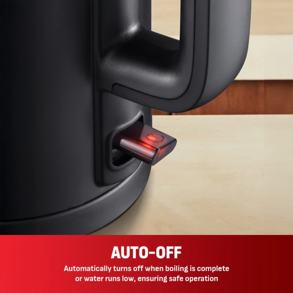TEFAL 1.5L Thermo Protect Kettle Black KO1408Y2 | Safe Touch - Image 7